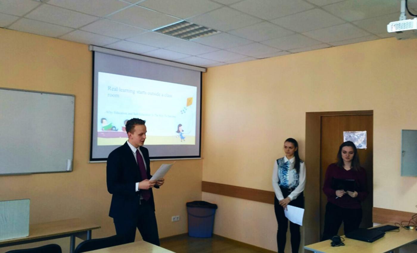 Поздравляем победителей конкурса проектных работ на иностранном языке!